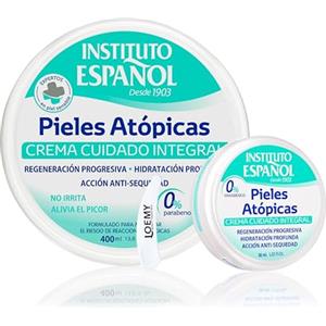 Instituto Español Crema Corpo Idratante Donna, Uomo, Crema Idratante Trattamento Quotidiano Pelle Atopica, Mani, Piedi per pelle Secca e Screpolata, set 430ml