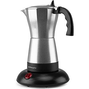 Orbegozo KFE 660 - Macchina da caffè italiana, 3-6 tazze (300 ml), spegnimento automatico, base cool-touch, caffè caldo per 30 minuti, 480 W