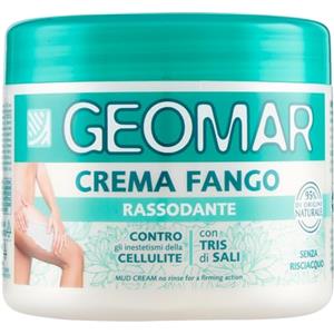 GEOMAR | Crema Fango Rassodante contro gli Inestetismi della Cellulite, 95% di Origine Naturale Con Tris Di Sali (Sale Marino, di Epsom e del Mar Morto), Senza Risciaquo, Made in Italy, 450 ml