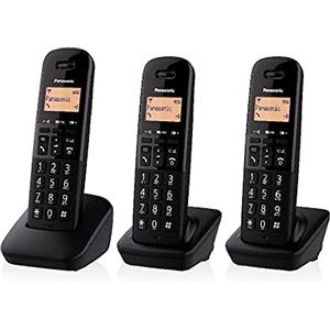 PANASONIC Cordless Trio KX-TGB613JTB Nero