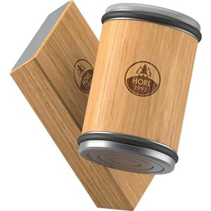 HORL Affilacoltelli a rullo HORL 2 quercia - Made in Germany - Kit per affilare facilmente i coltelli - Affilacoltelli a rullo con supporto magnetico a 15 e 20 gradi