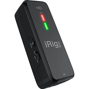 IK Multimedia iRig Pre HD - Interfaccia Microfonica Digitale Alta Risoluzione con Preamp da Studio, Compatibile con iPhone, iPad, Mac e PC