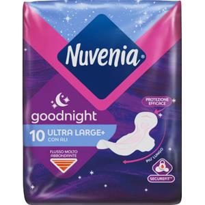 Nuvenia Assorbenti Con Ali Ultra Sottili Notte Goodnight 10 Assorbenti