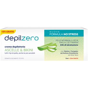 Depilzero Crema Depilatoria Delicata per Ascelle e Bikini - 167 g, Idratante e Efficace