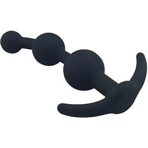 ModexO Plug anale Plug anale vibrante Perline di gel di silice Perline anali Giocattoli sessuali Per Principianti Uomo Donna Forniture erotiche per adulti Masturbatore