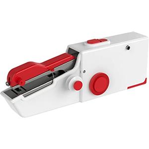 Cenocco CC9073-RD - Macchina da cucire portatile, mini macchina da cucire portatile, per principianti, macchina da cucire manuale