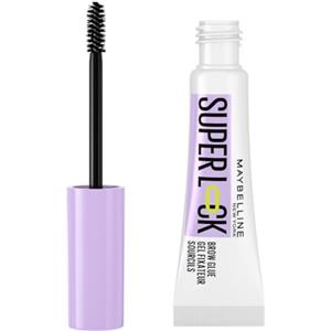 Maybelline New York Gel Sopracciglia Super Lock Brow Glue, Sopracciglia Modellate e Fissate, Per Tutti i Tipi di Sopracciglia, Resistente alle Sbavature e No Transfer, Colore: Trasparente