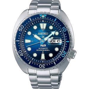 Seiko Orologio uomo Seiko Prospex King Turtle blu SRPK01K1 acciaio fondo oceano