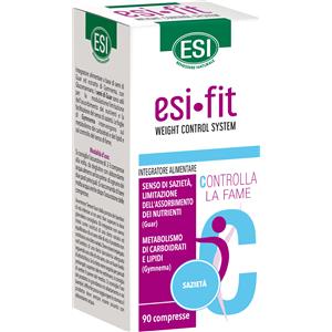ESI Fit Controlla Sazietà - Integratore Alimentare con Semi di Guar, Estratto di Gymnema e Glucomannano, 90 Compresse