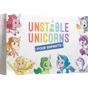 Asmodee - TeeTurtle - Unstable Unicorns per bambini - Giochi da tavolo - Giochi di carte - Giochi per bambini dai 6 anni in poi - 2-6 giocatori - Versione italiana
