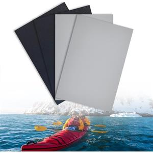 xiaoxiaozhijia Kit Riparazione Ggonfiabili 15x10cm,4 Pezzi di Toppe Ispessite,Toppe per Gonfiabili in PVC Impermeabile per Kayak,Gommone,Barca,Canoa (Stil4)