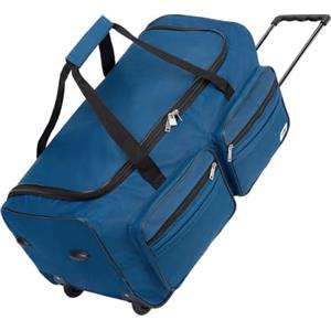 MONZANA® Borsa da Viaggio XL con Ruote 85L Funzione Trolley Manico Telescopico 70x36x34cm Bagaglio Grande Morbido