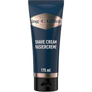 Gillette King C. Crema da Barba Idratante 175 ml - Formula Concentrata per Pelli Sensibili