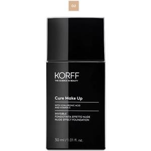 Korff Cure Make Up Invisible Fondotinta 02 - Fluido Sottile Effetto Nude 30ml