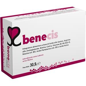 ESSECORE Benecis 30 Compresse - Integratore per Sistema Immunitario e Salute Cardiovascolare - Con Colina, Vitamine B1, B6, B12, D, Niacina, Acido Folico e Zinco - Senza Glutine e Lattosio