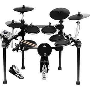 XDrum DD-520 PLUS E-Drum Set (batteria elettronica, con bacchette e pedale, uscita cuffie, 458 suoni)