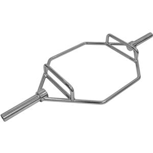 GymBeam LIFTER Trap Bar, Bilanciere Esagonale Olimpico per Deadlift e Altri Esercizi di Forza, Hex Bar in Acciaio Resistente, Peso 20 kg, Capacità di Carico 320 kg, Maniglie di Diametro 25 mm