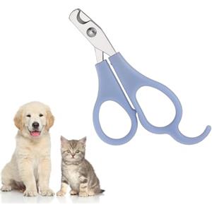 IKadiya Gatto Accessori, Realizzato in Acciaio Inossidabile, Taglia Unghie Gatto Adulto per Piccoli Animali per Gatti, Gattini, Cuccioli E Altri Animali Domestici