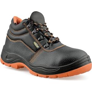 PALLSTAR HiS3 Scarpe Antinfortunistiche Uomo S3 Resistenti ad Acqua, Olio e Alte Temperature, Antiscivolo, Tecnologia Reflect, Suola ergonomica Nero Alto 40