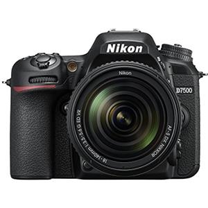 Nikon D7500 Fotocamera Reflex Digitale con Obiettivo AF-S DX NIKKOR 18-140mm f/3.5-5.6G ED VR, 20.9 Megapixel, Nero