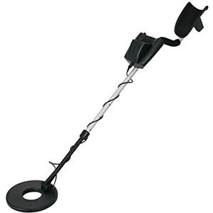 Velleman Metal detector, bobina di ricerca impermeabile 22 cm, misuratore analogico, profondità di ricerca 20 cm