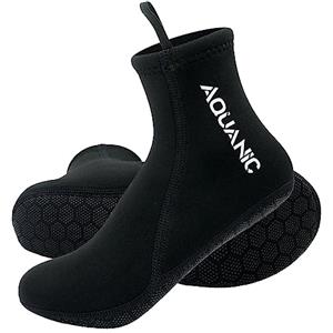 nitescuba Calzini in Neoprene 2.5mm,Immersioni per Uomini e Donne Calzini a Pinna,Calze Antiscivolo e Impermeabili per Immersioni, Surf e Altri Sport Acquatici,Bianco,Mid,XL