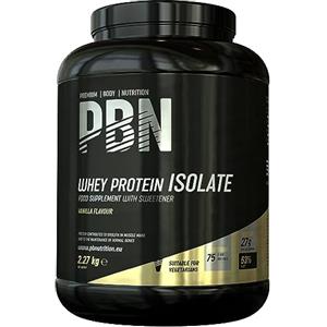 Premium Body Nutrition Whey-ISOLATE, Proteine Isolate del Siero di Latte in Polvere, 1 Kg (Pacco da 1), Banana, 33 Porzioni