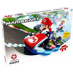 Winning Moves Mario Kart Funracer 1000 Piece Jigsaw Puzzle