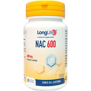 LONGLIFE Srl LONGLIFE NAC 600MG 60CPS