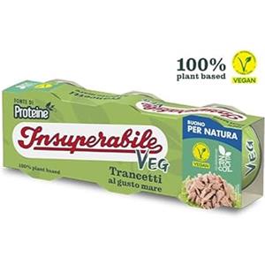 Vegarella Tonno Veg Insuperabile in Scatola | 4 Pacchi da 210g (totale 840g) | Vegarella da 100ml Inclusa in Omaggio