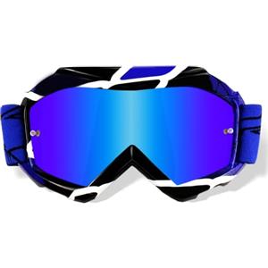 NENKI Occhiali da moto per bambini, occhiali motocross bambino, occhiali da corsa fuoristrada per ragazzi, per bambini e bambine dai 3 ai 12 anni NK-1018