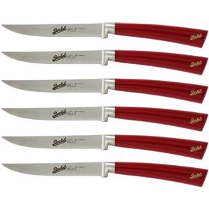 BERKEL SET DI 6 COLTELLI BISTECCA, ELEGANCE ROSSO