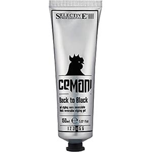 Selective Professional CEMANI Back to Black Gel, da Uomo, 150 Ml, Nero
