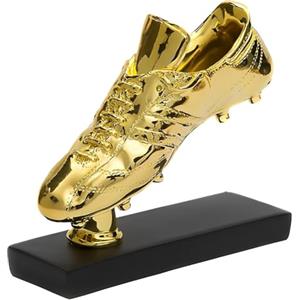 MCBEAN Trofeo Stivali d'oro Coppe del Mondo Scarpa d'oro Premio per Il miglior tiratore Trofei in Resina Souvenir di Calcio da Collezione Ornamenti per vetrina da Ufficio