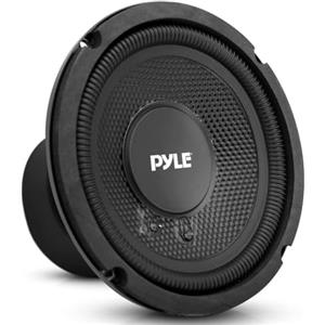 GK SOUND KIT SET PER PYLE PLMW63 1 subwoofer da 16,5 cm 165 mm 6,5 di diametro, 75 watt rms 150 watt max, singola bobina, impedenza 4 ohm, 91 db, sospensione in gomma, bagagliaio auto, 1 pezzo