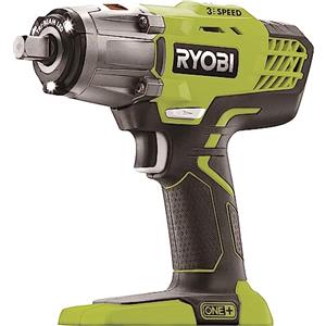 Ryobi R18IW3-0 Avvitatore ad Impulsi 1/2 a Batteria 18V ONE+, Batteria non Inclusa, 3 Velocità, 3.200 Colpi/Minuto e Velocità a Vuoto 0-2.900 Giri/Minuto