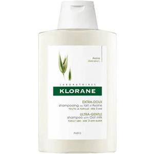 Klorane Shampoo All'Avena 100 ml - Detersione Delicata per Tutti i Tipi di Capelli, Alta Tollerabilità Pediatrica