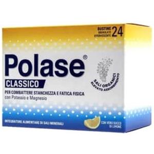 HALEON Polase Limone - Integratore di Sali Minerali in 24 Bustine per Stanchezza e Fatica