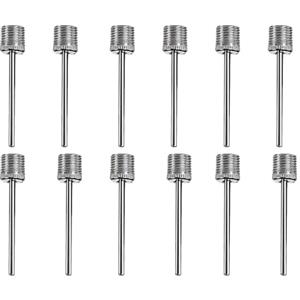 Lmyzcbzl Ago per Pompa a Sfera, 12 Pezzi Ago per Pompa ad Aria, Ago per Gonfiare Palloni, Ago per gonfiaggio, per Pallacanestro, Pallavolo, Rugby, Calcio, Palloni Sportivi