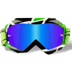 NENKI Occhiali da moto per bambini, occhiali motocross bambino, occhiali da corsa fuoristrada per ragazzi, per bambini e bambine dai 3 ai 12 anni NK-1018