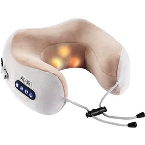 ADURI Massaggiatore Cervicale per il Collo, Massaggiatore per Collo e Spalle Senza Fili, Massaggio Cervicale Shiatsu, USB-C ricaricabile, per Casa, Ufficio e Viaggi