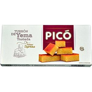 Picó - Turrón de Yema Tostada, Torrone di tuorlo d'uovo tostato - Qualità suprema - 200gr (Senza Gluten)
