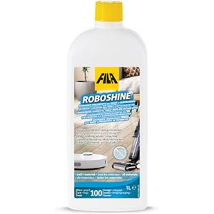 FILA Surface Care Solutions Detergente per Tutti i Robot Aspirapolvere Lavapavimenti e Lavasciuga, Fino a 100 Lavaggi, Detersivo Pavimenti per Ogni Tipo di Superficie, Incolore, 1 Litro, 1000 unità