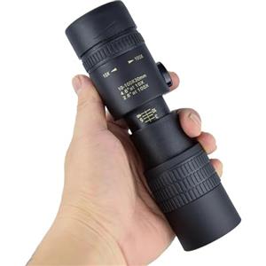 PIKETU Visori notturni Binocolo potente portatile con zoom HD 10-300X Telescopio monoculare professionale a lungo raggio Visione notturna bassa for la caccia con alta risoluzione