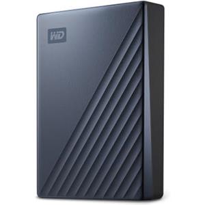Western Digital WD My Passport Ultra 6TB Hard Disk Esterno Portatile, USB-C, Blu Notte