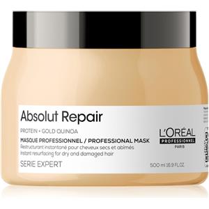 L'Oréal Professionnel Serie Expert Absolut Repair Maschera 500ml - Riparazione e Nutrimento con Gold Quinoa e Proteine