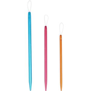KnitPro Lana (Set di 3 Aghi), Alluminio, Multicolore, 10 x 2 x 2 cm