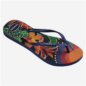 Havaianas Hav. Slim Tropical Navy Blue/Navy Blue F13
