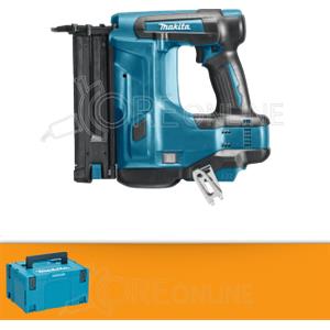 Makita DBN500ZJ Chiodatrice/Groppinatrice 18V Li-ion con impugnatura ergonomica e capacità di graffette fino a 50 mm
