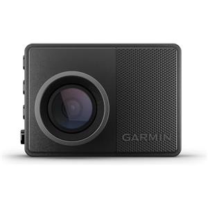 Garmin Dash Cam 57, 1440p angolo 140 gradi, GPS, display LCD, controllo vocale, sorveglia l'auto in sosta, salvataggio in cloud, Nero